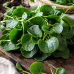 Kuba-Spinat; Gewöhnliches Tellerkraut Kuba-Spinat; Gewöhnliches Tellerkraut